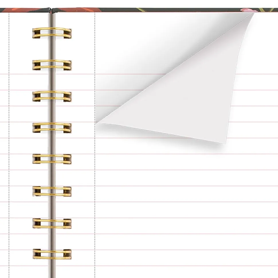Pen+Pillar for Cambridge® Notebook, 80 Sheets, Hardcover, Tulip, Small, 8 1/4" x 5 3/4"