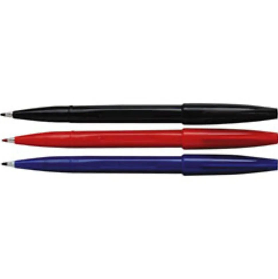 Pentel Arts Sign Pen Fiber-Tipped Pen, (2.0mm), Blue Ink - Pentel Arts Sign Pen, Vintage Style Fiber Tipped Pen (2.0mm), Calligraphy, Blue Ink