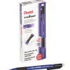 Pentel® Champ Mechanical Pencils, #2 Lead, Medium Point, 0.7 mm, Blue Barrel, Pack Of 12