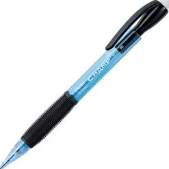 Pentel® Champ Mechanical Pencils, #2 Lead, Medium Point, 0.7 mm, Blue Barrel, Pack Of 12