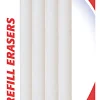 Pentel® Clic Eraser™ Refills, 3 1/2", White, Pack Of 4