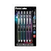 Pentel® EnerGel™ Dark Matter Pens, Medium Point, 0.7 mm, Assorted, Pack Of 5 Pens