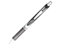 PentelĀ® EnergelĀ® Deluxe RTX Gel Pens, Medium Point, 0.7 mm, Assorted Barrels, Black Ink, Pack Of 3