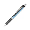 Pentel® EnerGel™ Deluxe RTX Retractable Liquid Gel Pen, Fine Point, 0.5 mm, 54% Recycled, Blue Barrel, Black Ink