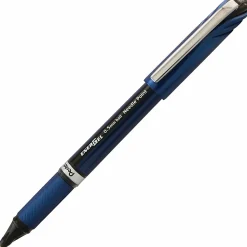 Pentel® EnerGel™ NV Liquid Gel Pens, Fine Point, 0.5 mm, Black Ink, Pack Of 12 Pens