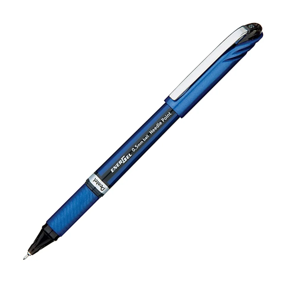 Pentel® EnerGel™ NV Liquid Gel Pens, Fine Point, 0.5 mm, Black Ink, Pack Of 12 Pens