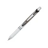 Pentel® EnerGel Pearl Pens, 0.7mm, Needle Point, Black Ink, Pack Of 12