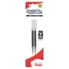 Pentel EnerGel Pen Refills, Medium Point, 0.7 mm, Black Ink, Pack Of 2
