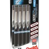 Pentel® EnerGel Pro Rollerball Pens, Medium Point, 0.7 mm, Blue Barrel, Blue Ink, Pack of 12