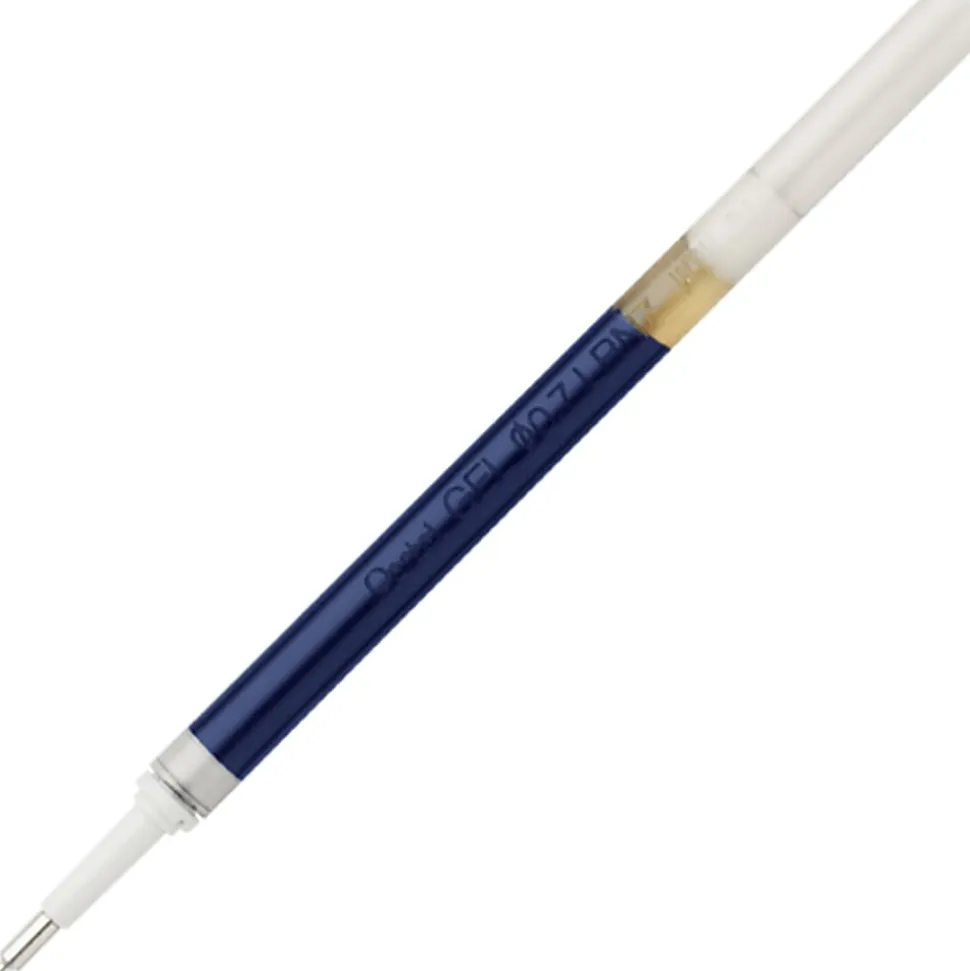 Pentel® EnerGel Retractable Liquid Gel Pen Refills, Needle Point, 0.7 mm, Blue Ink