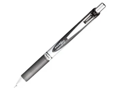 PentelĀ® EnerGel RTX Pens, 0.3 mm, Needle Point, Black Ink, Pack Of 3