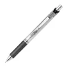 Pentel® EnerGize™ Mechanical Pencil, 0.5mm, #2 Lead, Black/Silver Barrel, Pack Of 12