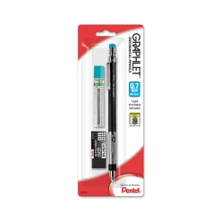 Pentel® Graphlet Mechanical Pencil, 0.7 mm, Blue Barrel