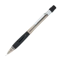 Pentel® Quicker-Clicker™ Mechanical Pencil, 0.5mm, #2 Lead, Transparent Black Barrel