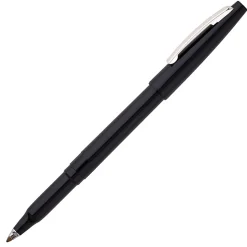 Pentel® Rolling Writer® Pens, Medium Point, 0.8 mm, Black Barrel, Black Ink, Pack Of 12 Pens