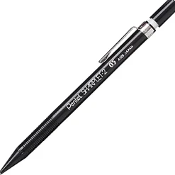 Pentel® Sharplet-2™ Automatic Pencil, 0.5 mm, Black, Pack Of 12