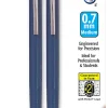 Pentel® Sharp™ Mechanical Pencil, 0.7mm, #2 Lead, Blue Barrel, Pack Of 2