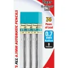 Pentel® Super Hi-Polymer® Lead Refills, Medium Point, 0.7 mm, B Hardness, Pack Of 36 Refills