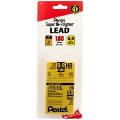 Pentel® Super Hi-Polymer® Lead Refills, #2 HB, 0.9 mm, Pack Of 144