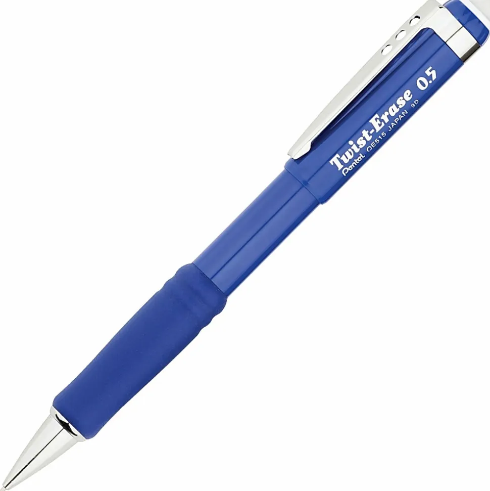 Pentel® Twist-Erase® III Mechanical Pencil, 0.5 mm, Blue