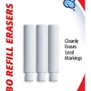 Pentel® Twist-Erase Mechanical Pencil Eraser Refills, Pack Of 3