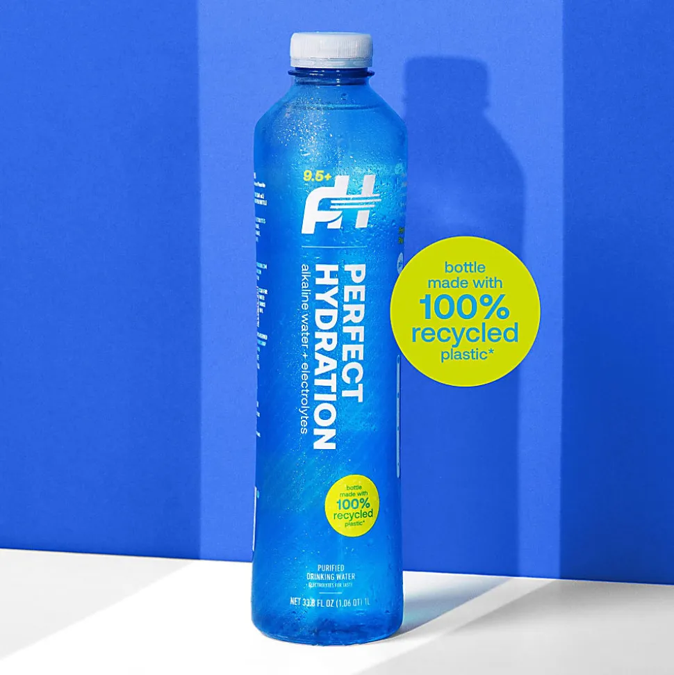 Perfect Hydration 9.5+ pH Alkaline Drinking Water, 1 Liter, Pack Of 12 Bottles