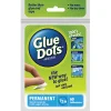 Permanent Glue Dots, Blue, Pack Of 60