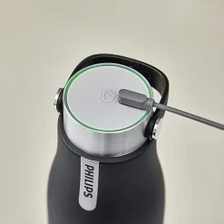 Philips UV Smart Bottle, 20 Oz, Black