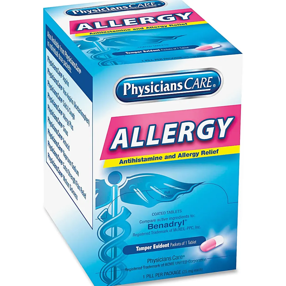 PhysiciansCare® Allergy Relief Tablets, Box of 50