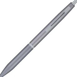 Pilot® Acroball 1000 Ultra-Premium Ballpoint Pen, Fine Point, 0.7 mm, Gray Barrel, Black Ink
