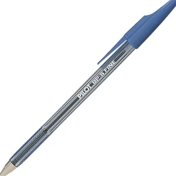 Pilot® Better™ Ballpoint Pens, Fine Point, 0.7 mm, Blue Barrel, Blue Ink, Pack Of 12