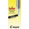 Pilot® Better™ Ballpoint Pens, Fine Point, 0.7 mm, Black Barrel, Black Ink, Pack Of 12
