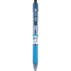 Pilot® B2P "Bottle To Pen" Retractable Ballpoint Pens, Fine Point, 0.7 mm, 82% Recycled, Translucent Blue Barrels, Black Ink, Pack Of 12