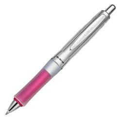 Pilot® Dr. Grip™ Center Of Gravity Ballpoint Pen, Medium Point, 1.0 mm, Pink Metallic Barrel, Black Ink