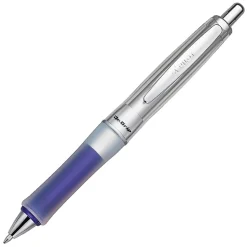 Pilot® Dr. Grip™ Center Of Gravity Ballpoint Pen, Medium Point, 1.0 mm, Blue Metallic Barrel, Black Ink
