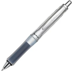 Pilot® Dr. Grip® Center of Gravity Ballpoint Pen, Medium Point, 1.0mm, Gray/Blue