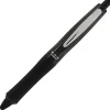 Pilot® Dr. Grip™ Retractable Ballpoint Pen, Medium Point, 1.0 mm, Black Barrel, Black Ink