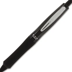 Pilot® Dr. Grip™ Retractable Ballpoint Pen, Medium Point, 1.0 mm, Black Barrel, Black Ink