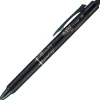 Pilot® FriXion® Ball Clicker Erasable Retractable Gel Pens, Pack of 12, Bold Point, 1.0 mm, Black Barrel, Black Ink