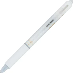 Pilot® FriXion® Ball Clicker Erasable Retractable Gel Pens, Pack of 3, Extra Fine Point, 0.5mm, White Checker Barrel, Black Ink