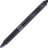 Pilot® FriXion® Ball Clicker Erasable Retractable Gel Pens, Pack of 12, Fine Point, 0.7 mm, Navy Blue Barrel, Navy Blue Ink