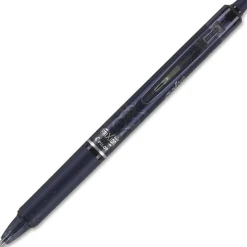 Pilot® FriXion® Ball Clicker Erasable Retractable Gel Pens, Pack of 12, Fine Point, 0.7 mm, Navy Blue Barrel, Navy Blue Ink