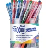 Pilot® FriXion® Ball ColorSticks Erasable Ballpoint Pens, Pack of 48, Medium Point, 0.7 mm, Assorted Colors
