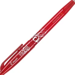 Pilot® FriXion® Ball Erasable Gel Pens, Pack of 8, Fine Point, 0.7 mm, Assorted Ink Colors