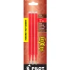 Pilot® FriXion® Erasable Ink Pen Refills, Fine Point, 0.7mm, Red Ink, Pack Of 3