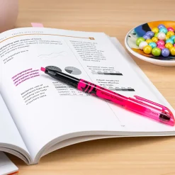 Pilot® FriXion® Light Erasable Highlighter, Chisel Tip, Pink, Single Pen