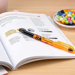 Pilot FriXion Light Erasable Highlighter, Chisel Tip, Orange Ink, Single Pen