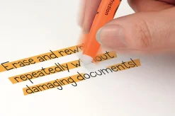 Pilot FriXion Light Erasable Highlighter, Chisel Tip, Orange Ink, Single Pen