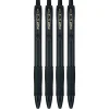 Pilot G2 Edge Gel Pens, Fine Point, 0.7 mm, Black Barrel, Black Ink, Pack Of 4 Pens