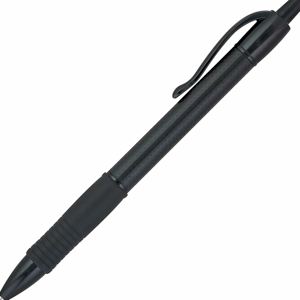 Pilot G2 Edge Gel Pens, Fine Point, 0.7mm, Black Barrel, Black Ink, Pack Of 36 Pens